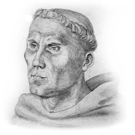 Luther as a Augustinian Monk